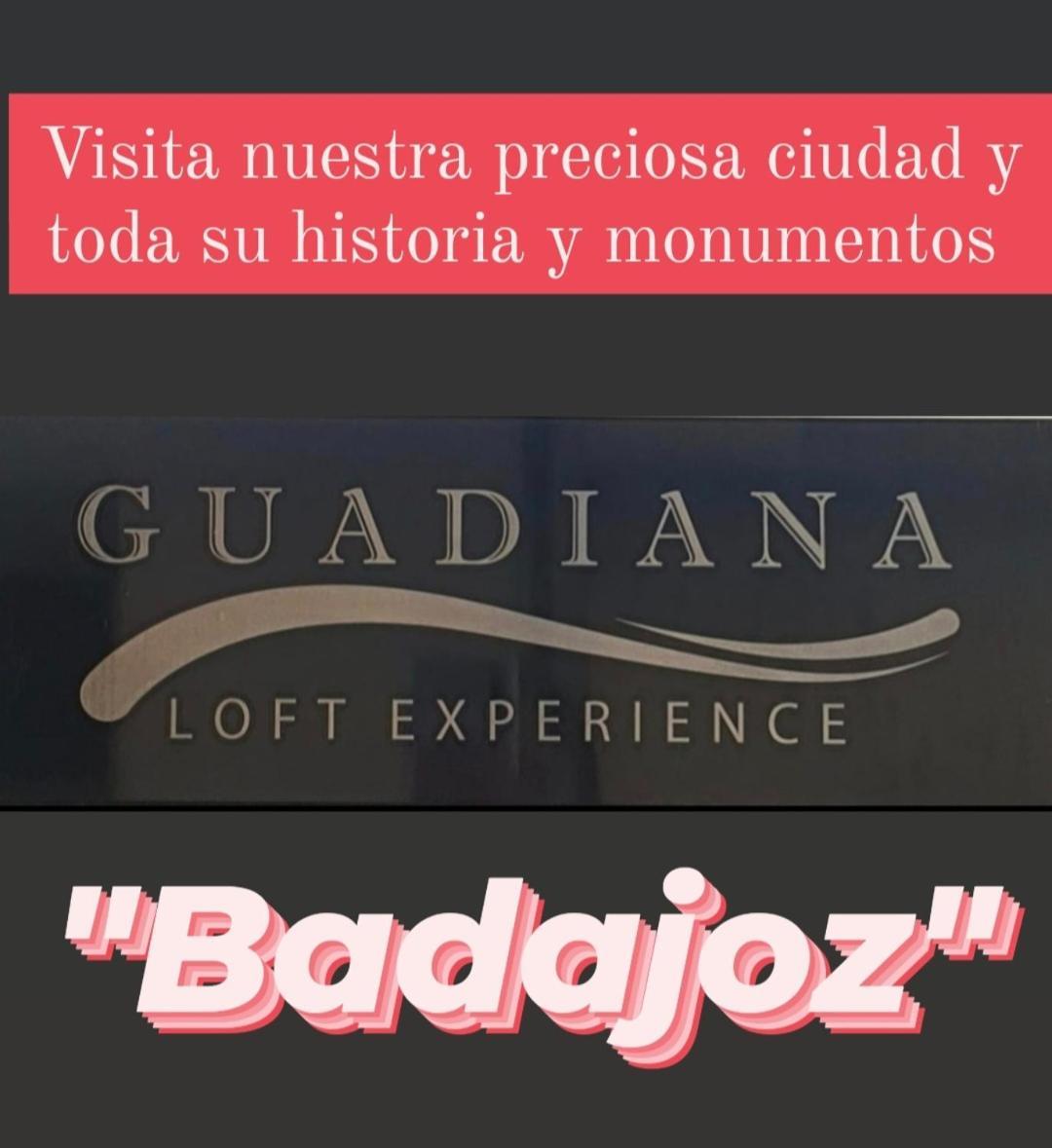 Apartamento Turistico Guadiana Loft Experience Dalia Badajoz Esterno foto